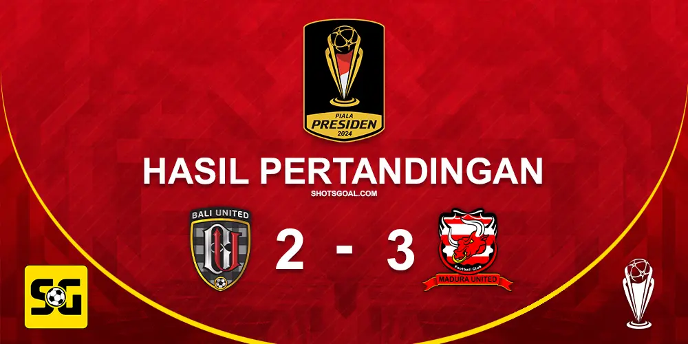 Bali United 2-3 Madura United